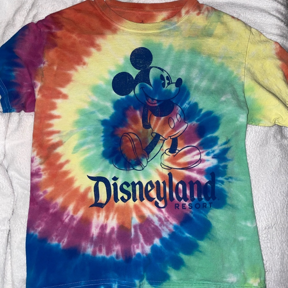 Disneyland tie-dye shirt